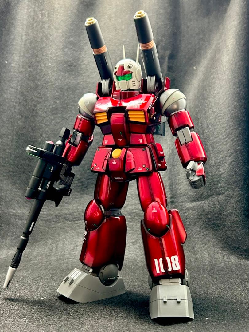 MG ガンキャノン　キャンディグラデーション塗装　完成品