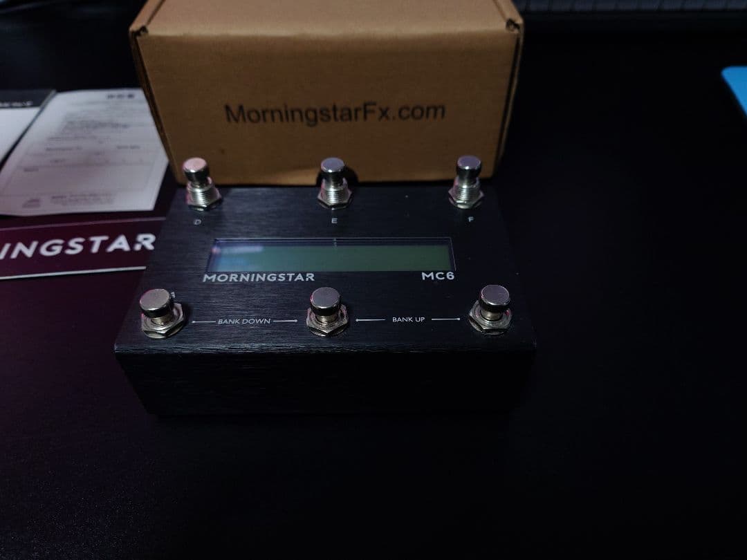 MORNINGSTAR MC6 MIDIコントローラー