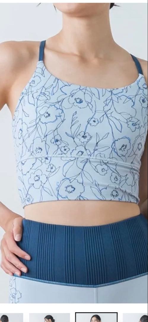 LAVA SUKALA ドローイングセパレートタンクトップ Sサイズ