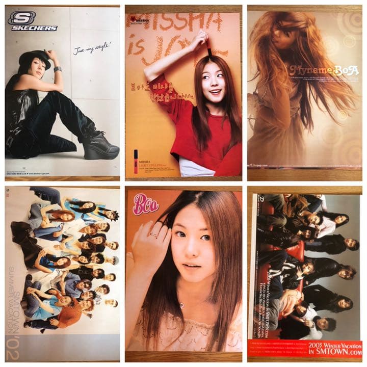 BoA ポスター ４8枚 等身大ポップ セット