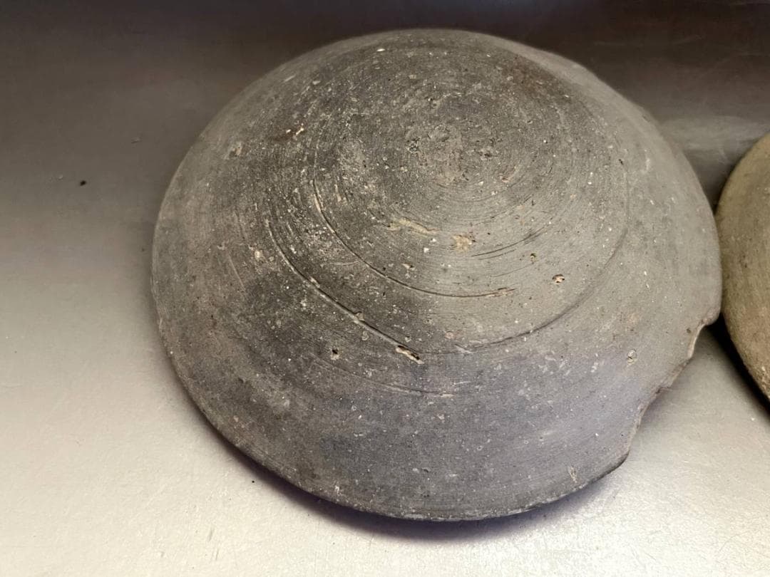 蓋物■土器 須恵器 喰籠 土物 カケ有 発掘品 須恵器 古代 時代物 骨董品■