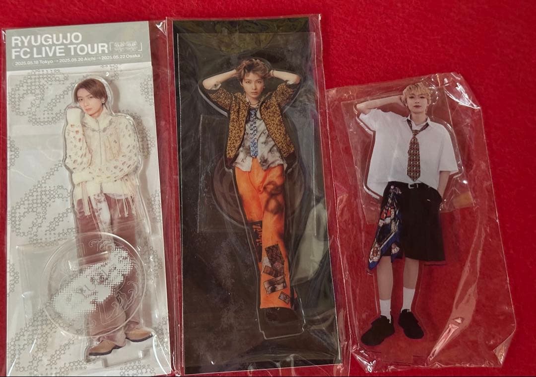 龍宮城 冨田侑暉 公式グッズ ぬいぐるみ、アクリルスタンド キーホルダー