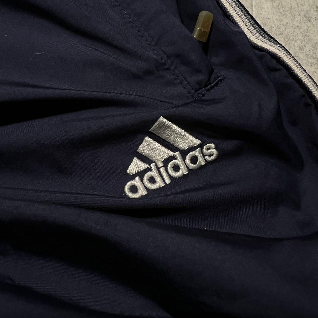 00s アディダス セットアップ 青デカタグ セットアップ ネイビー 大きめ