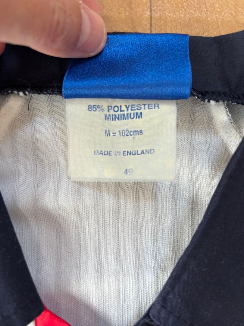 【希少/イングランド製】イングランド代表 97/98ホーム ユニフォーム #8