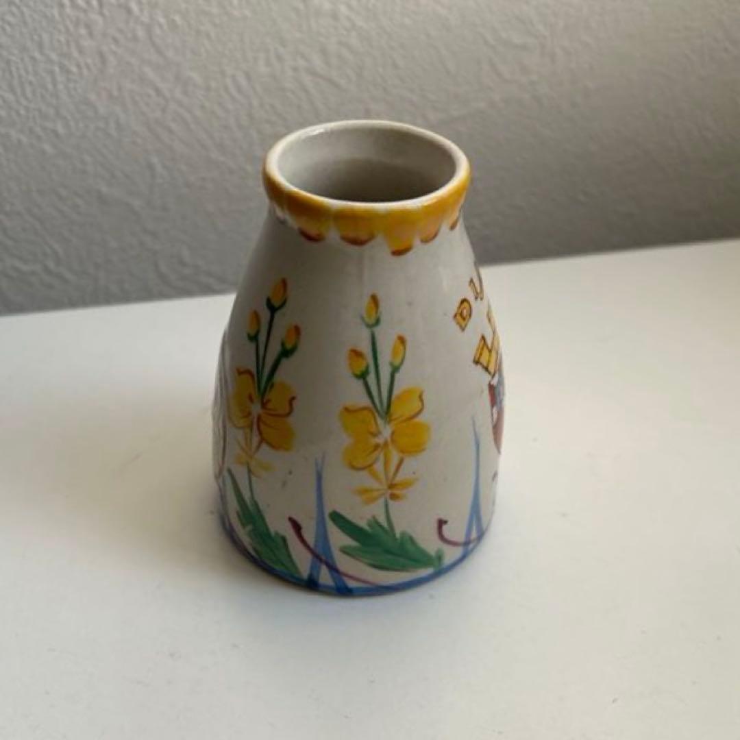 Mustard pot 花柄のマスタードポット　ディジョン　DIJON