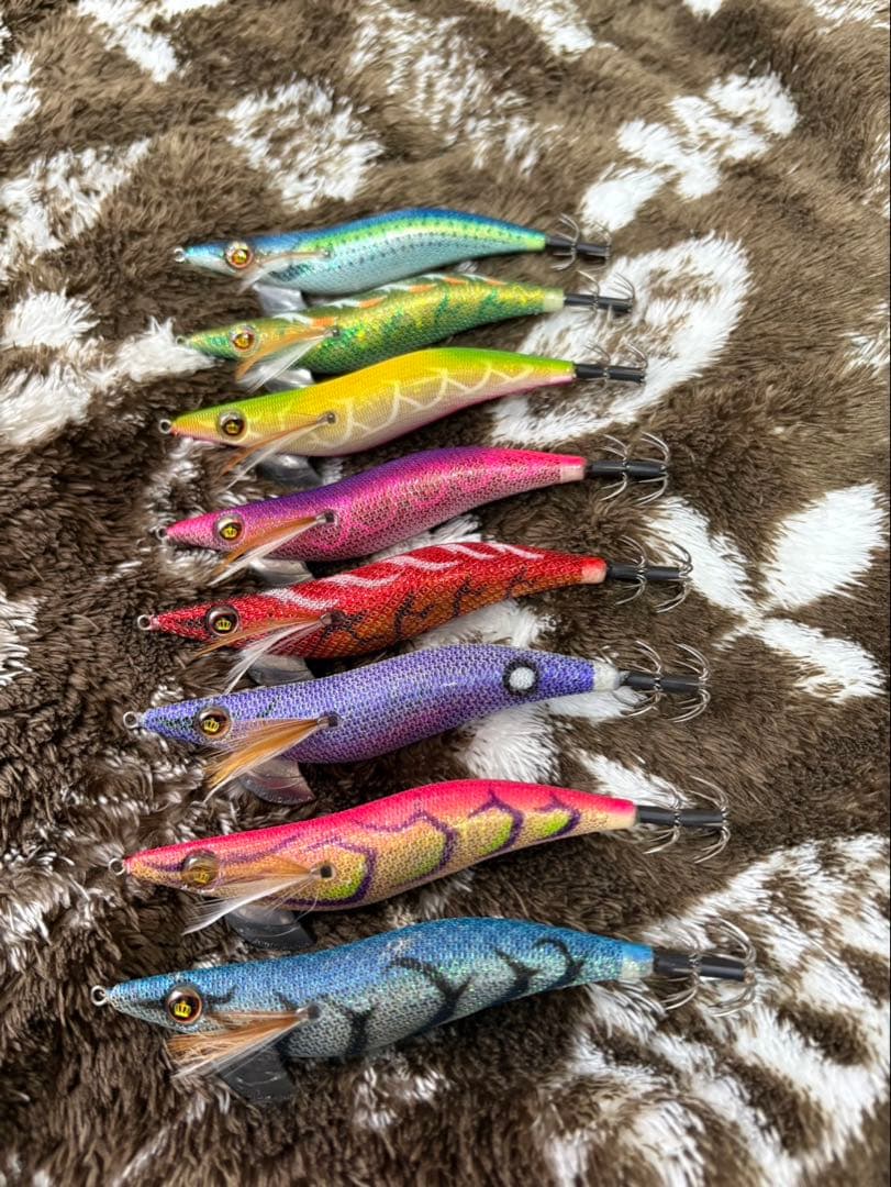 スクイッドマニア　3.5号　ノーマル　ウェーブハンター8本ずつ　計16本