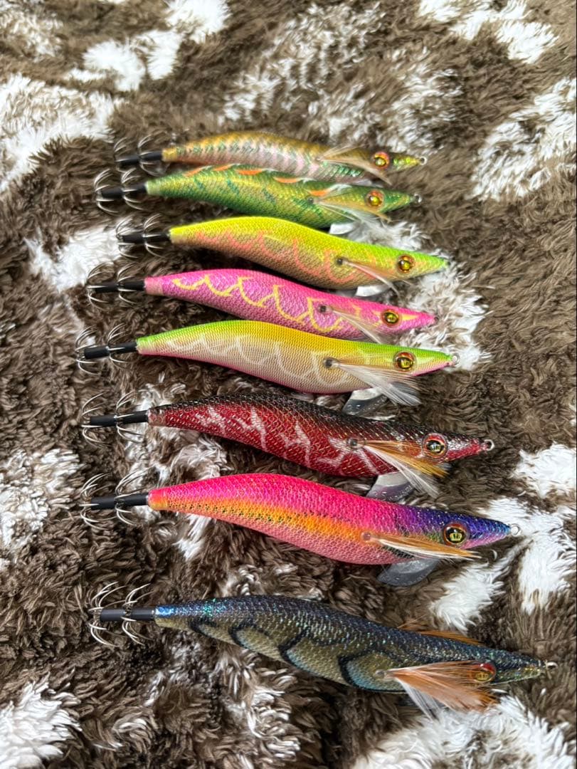 スクイッドマニア　3.5号　ノーマル　ウェーブハンター8本ずつ　計16本