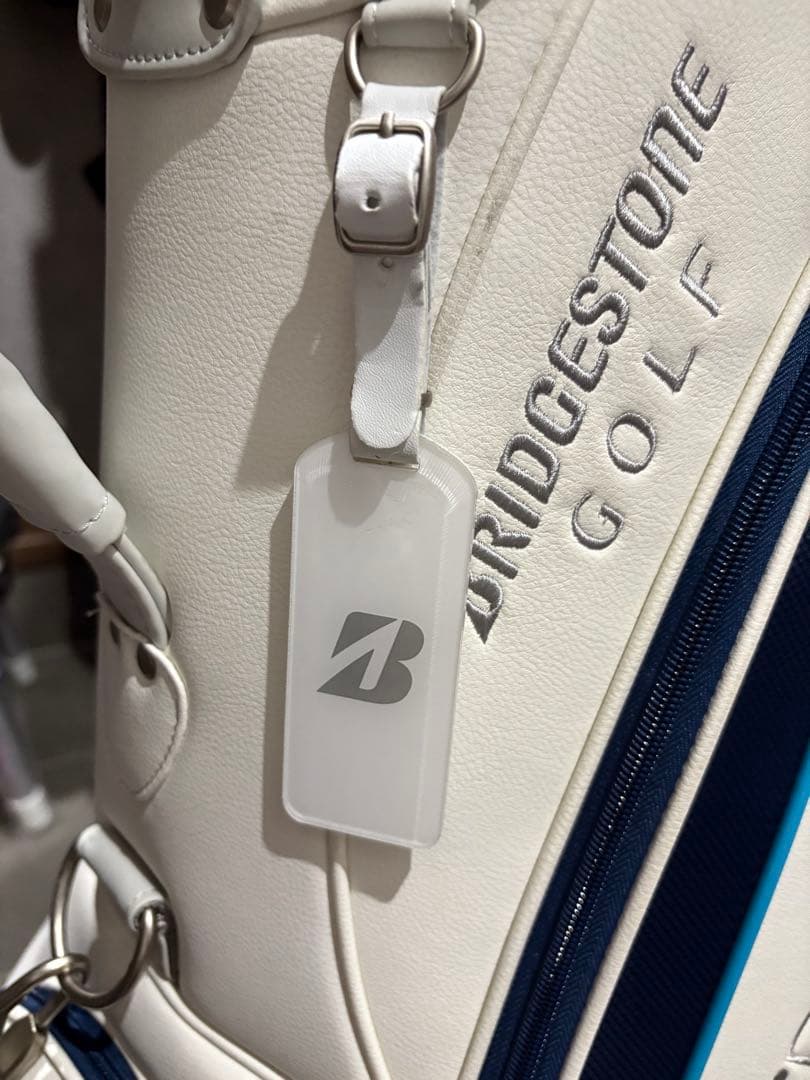 ブリヂストン ゴルフバッグ ホワイト