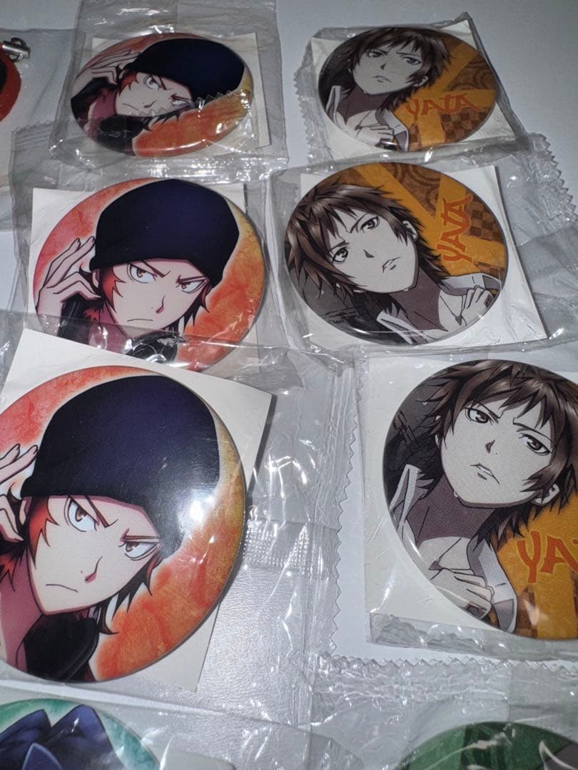 K 伏見猿比古　八田美咲　缶バッジ　MissingKINGS アニカプまとめ売り