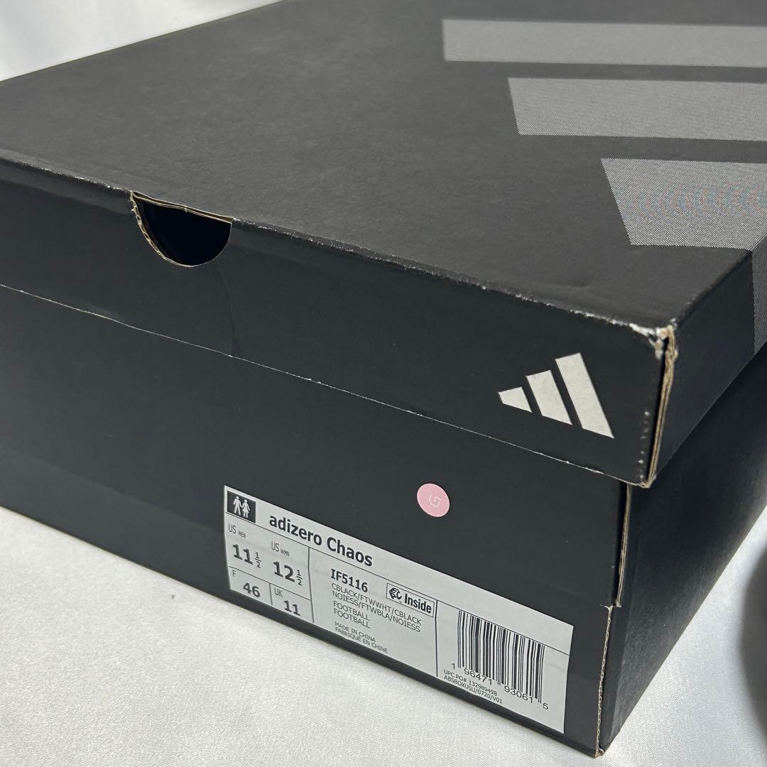 Adizero Chaos Lineman Cleats BLK　29.5㎝　G