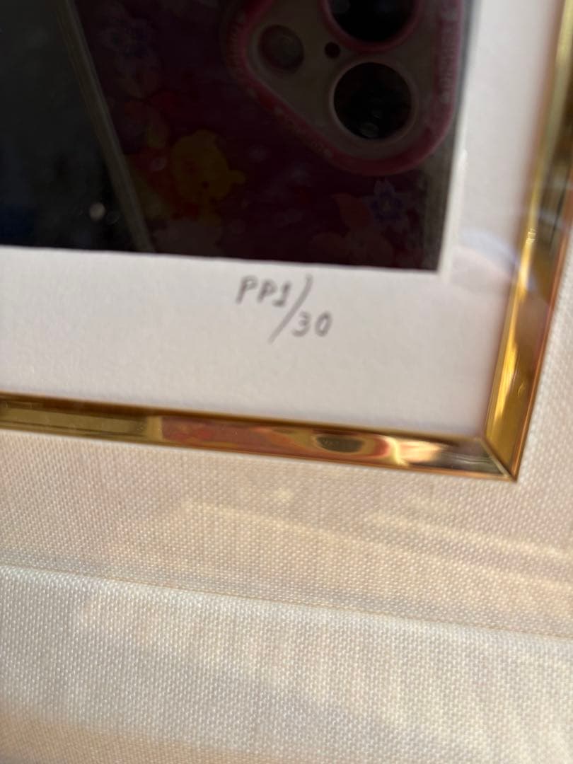 シムシメール　エンブレイス　シルクスクリーン(版画) サイン入り　保証書付き