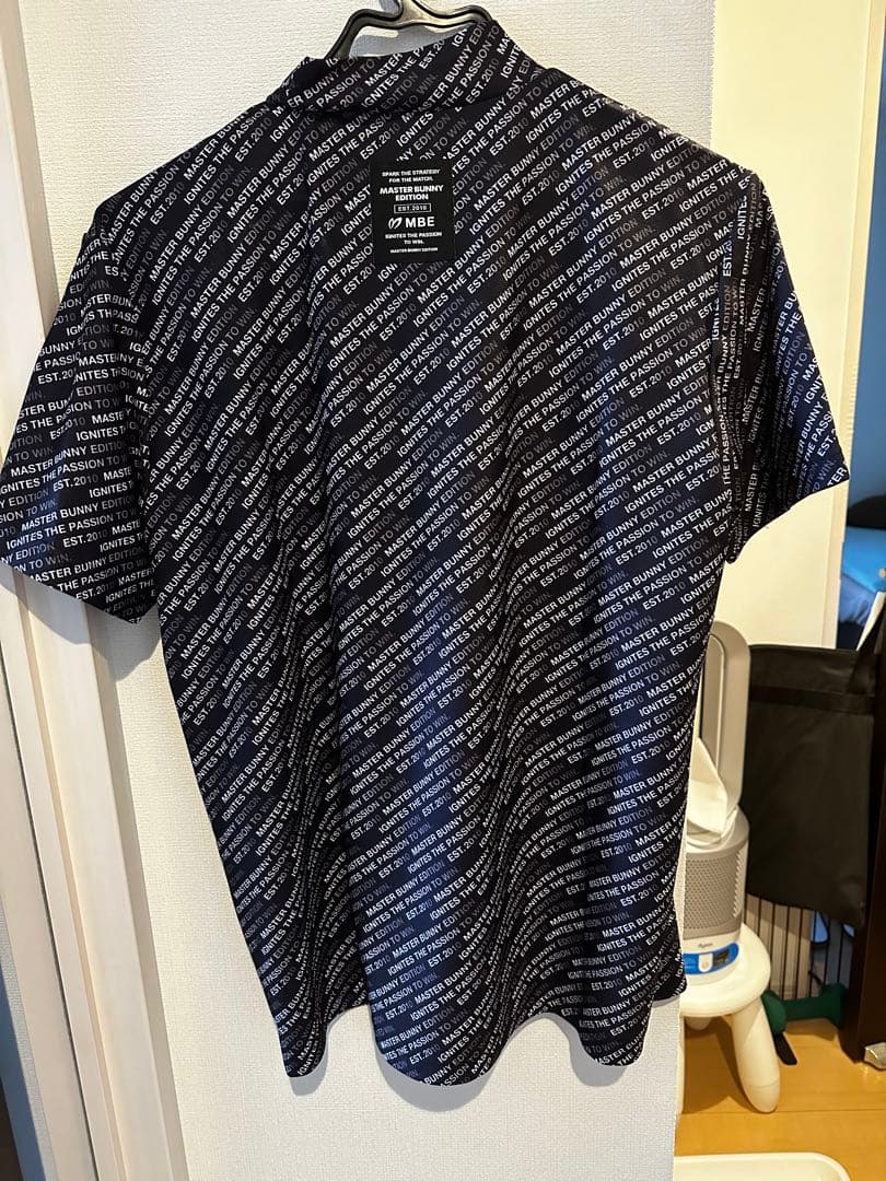 MASTER BUNNY EDITION ゴルフシャツ M ネイビー