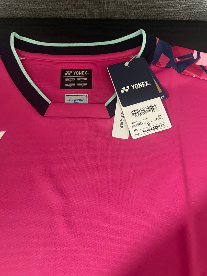 日本代表　桃田賢斗モデル　ヨネックス　バドミントンゲームシャツ