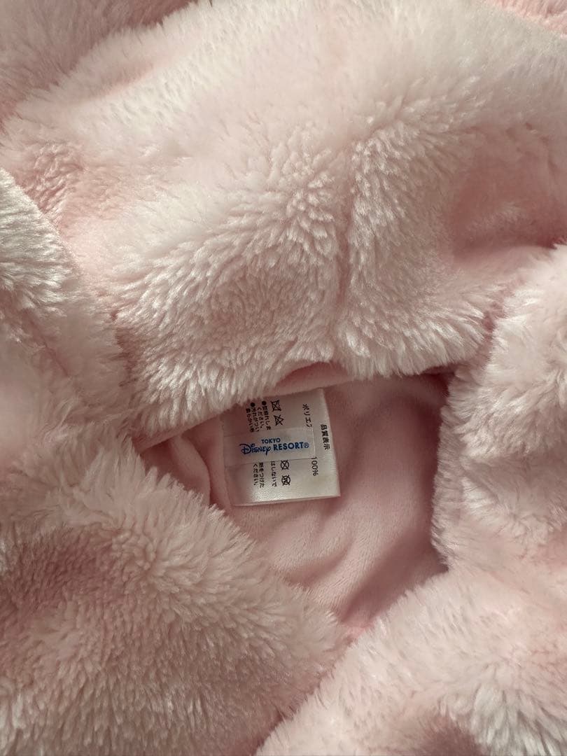 ディズニー　マフラーキャップ　ピンク