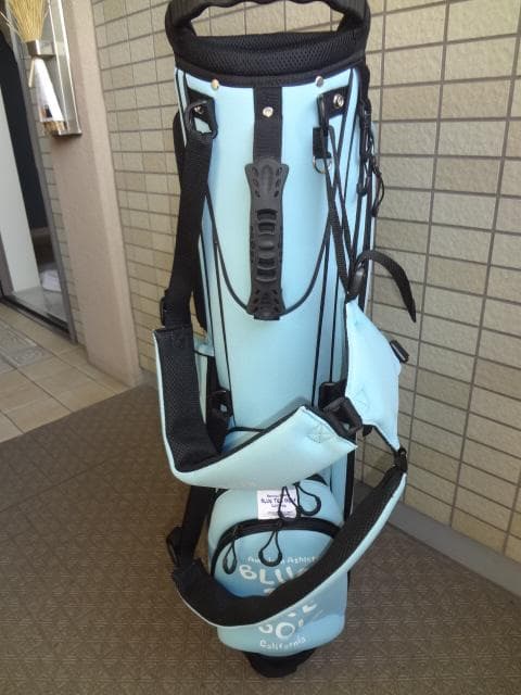 ブルーティー/ BLUE TEE スタンド式キャディバッグ（CB-003）美品
