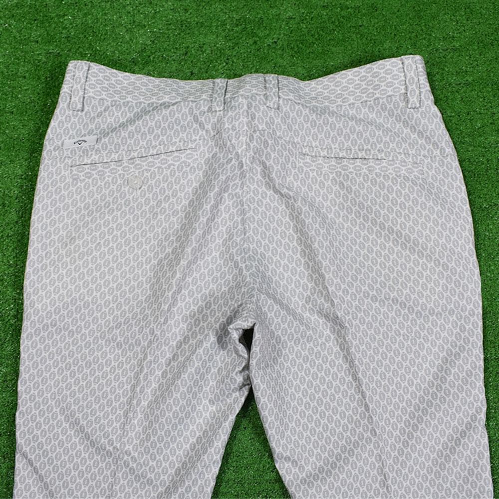 Callaway/キャロウェイ ゴルフパンツ【ラグビーボール柄/LL】超美品！