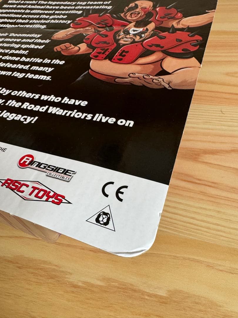 【未開封】プロレス ロードウォリアーズ　WWE フィギュア