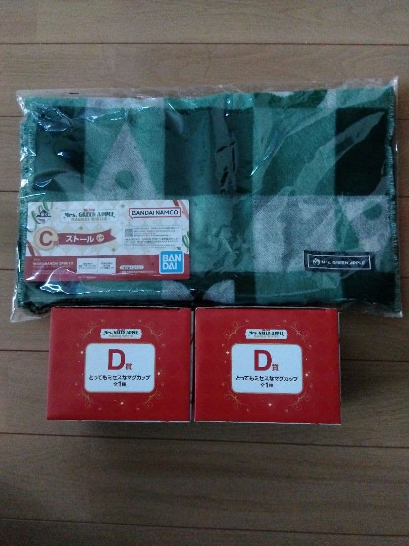 ミセスグリーンアップル一番くじ　Ｃ賞Ｄ賞