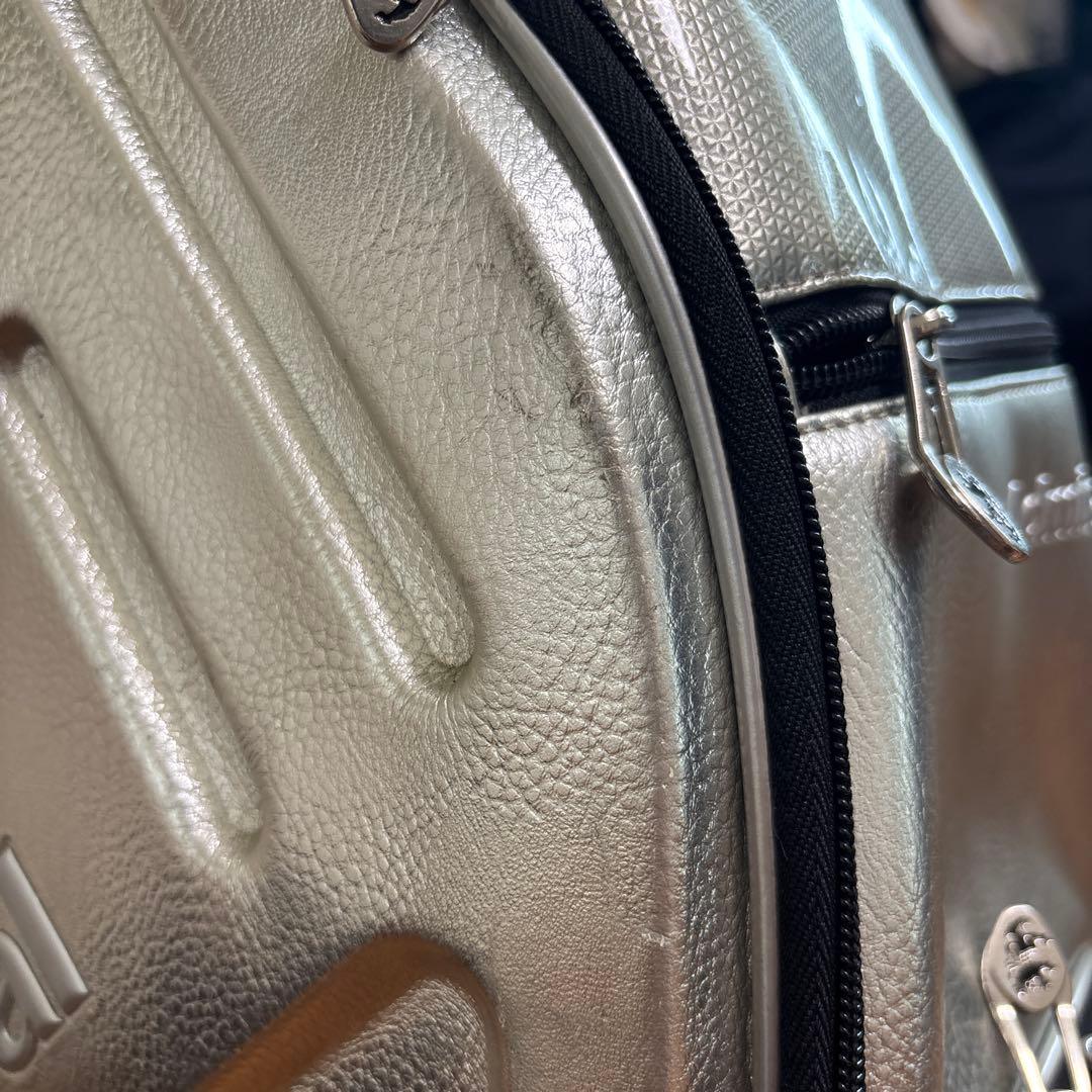 Admiral キャディバッグ シルバー 9.5型　中古品　アドミラル