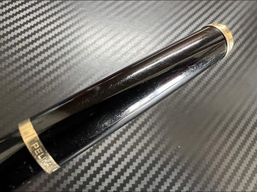美品 ペリカン 400NN M&K 万年筆 ブラック EF 極細字
