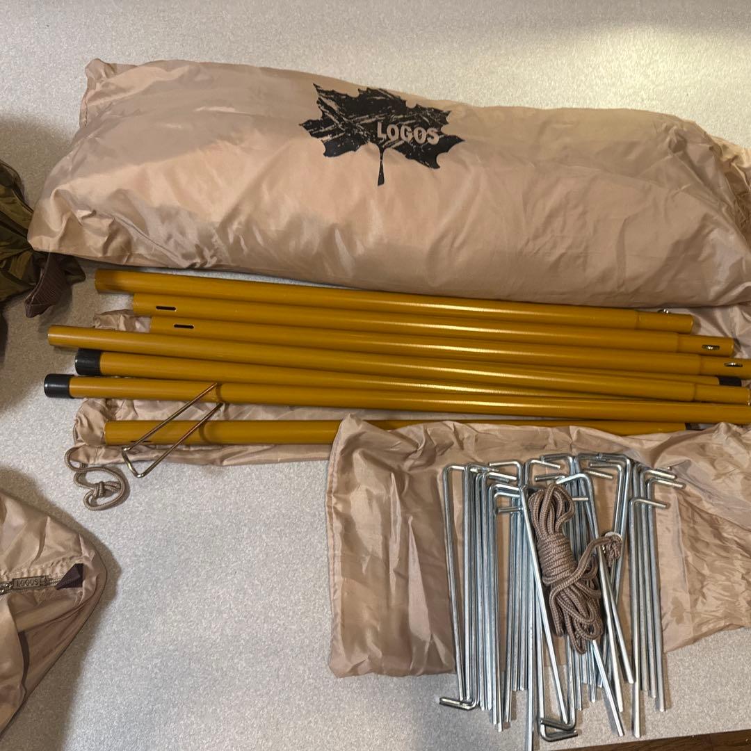 テント・タープ LOGOS TRADCANVAS TEPEE & TARP 350-BB