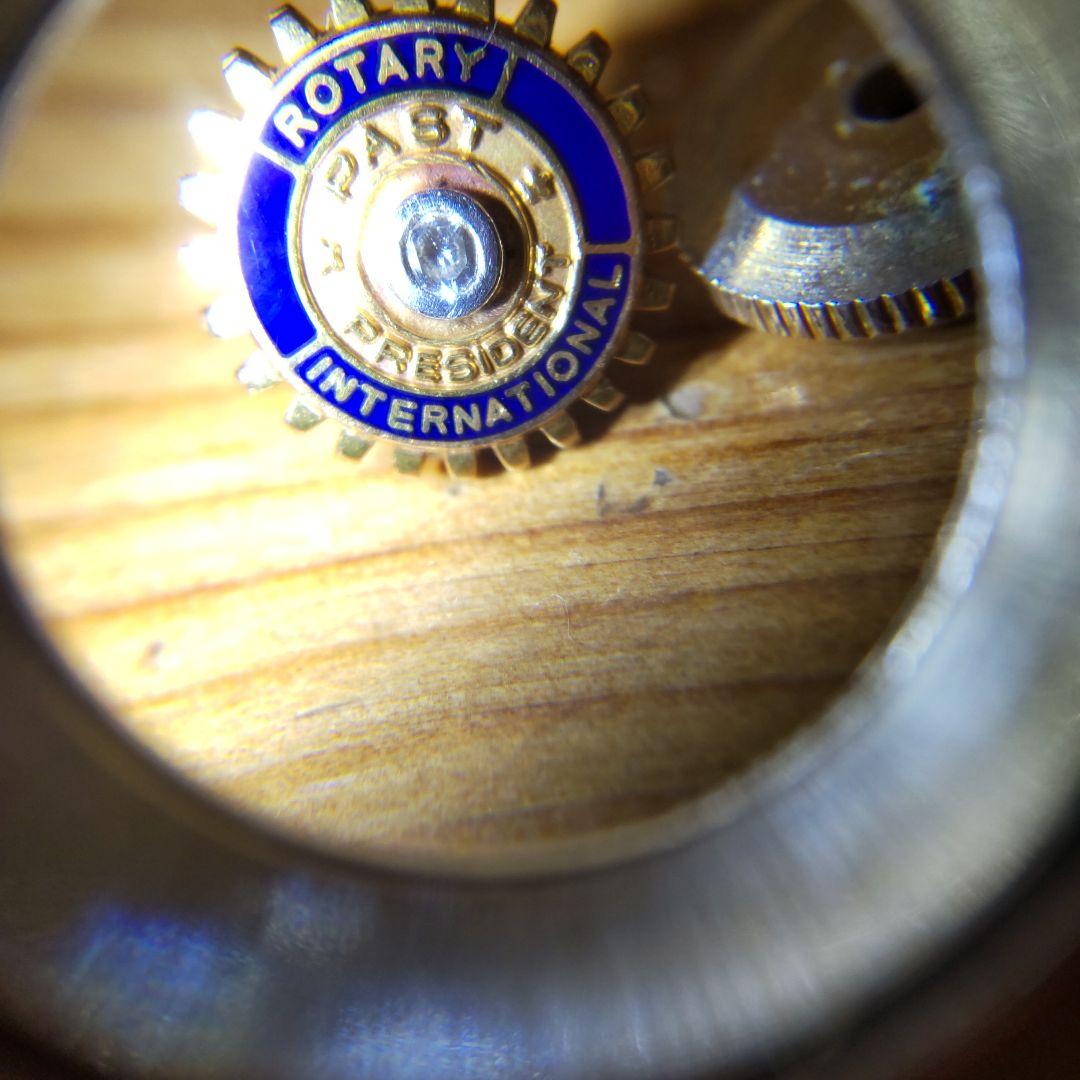 WAKO　K18 刻印 国際ロータリー ピンバッジ 襟章