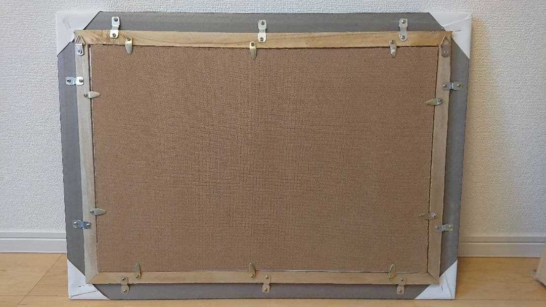 【値下げ】ベトナム製 宝石絵画「富士山と桜」