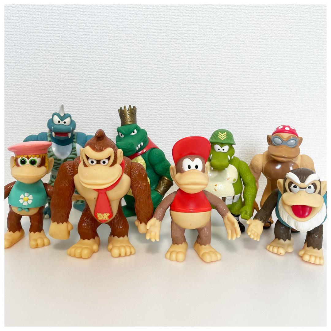 【匿名配送】ドンキーコング ソフビセット 任天堂 ニンテンドー フィギュア