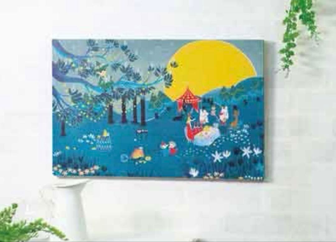 完成品1126ピース ジグソーパズル MOOMIN 月明りのパーティー