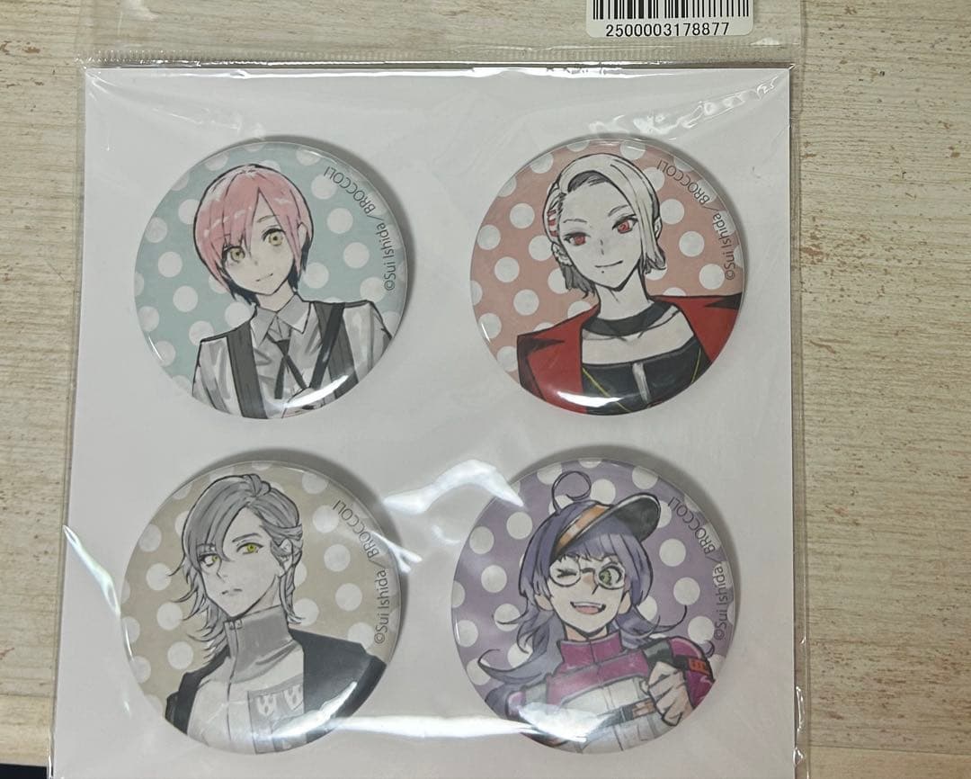 ジャックジャンヌ　トレーディング缶バッジ　コンプリートセット　ヴィレヴァン