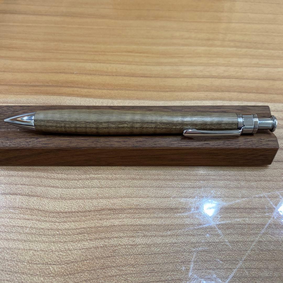 工房楔 シャープペンシル 神代タモ ちぢみ杢