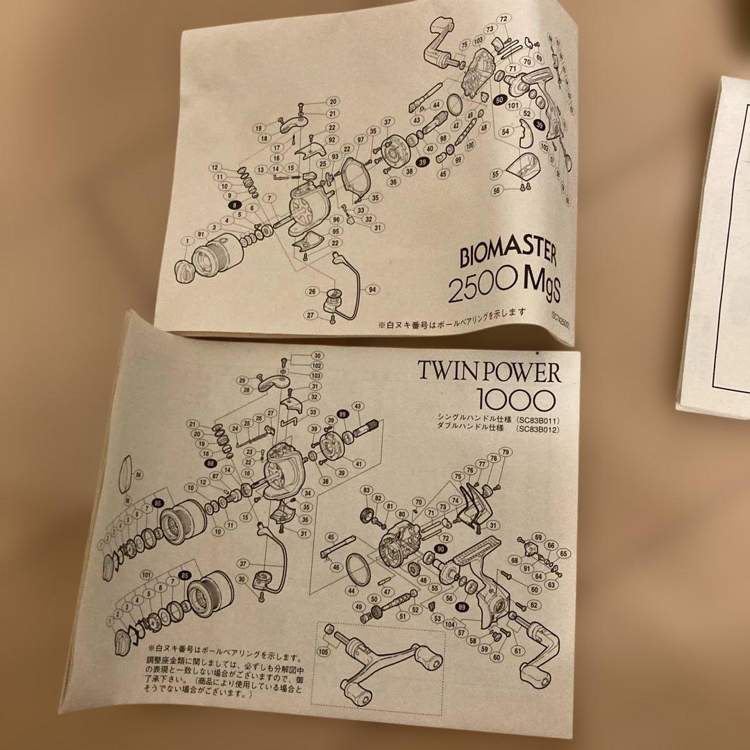 SHIMANO TWIN POWER 1000 リール