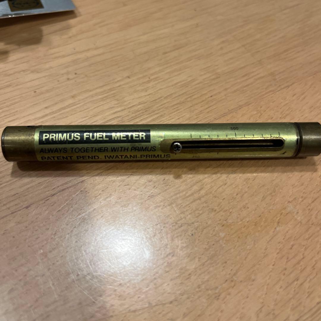 【希少】PRIMUS EX-ULT-2A シングルバーナー　フュエルメーター付き