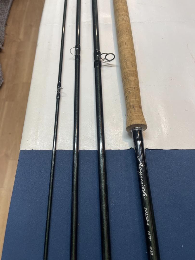 アスキスグローバル15ｆｔ10番　フライフィッシング　フライロッド　フライリール