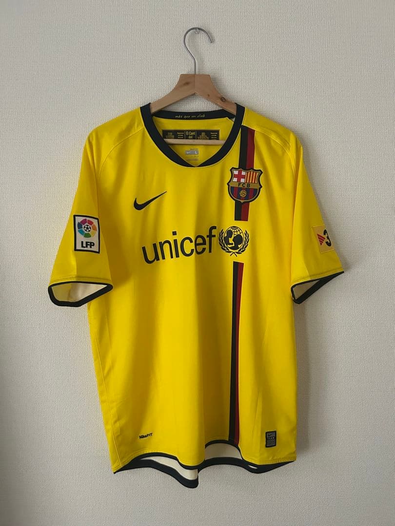 【正規品】バルセロナ #9エトー 08/09 AWAYユニフォーム