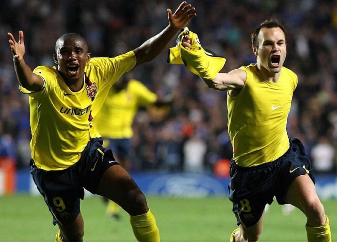 【正規品】バルセロナ #9エトー 08/09 AWAYユニフォーム