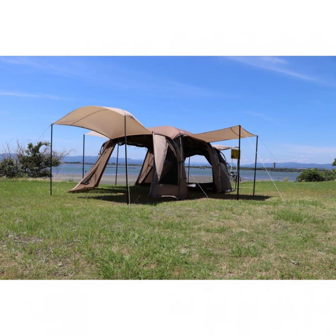 ツールームテント　グランドシート　フロアマット付き