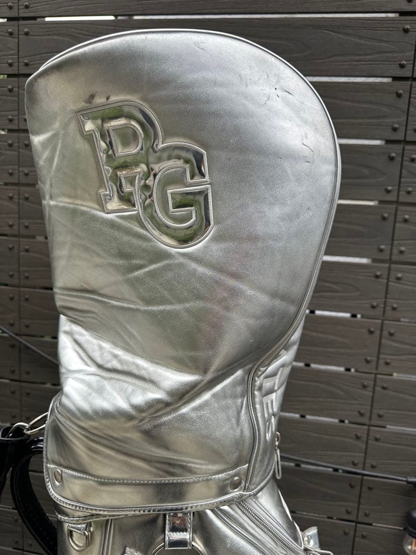 パーリーゲイツ　キャディバッグ限定品　希少シルバー