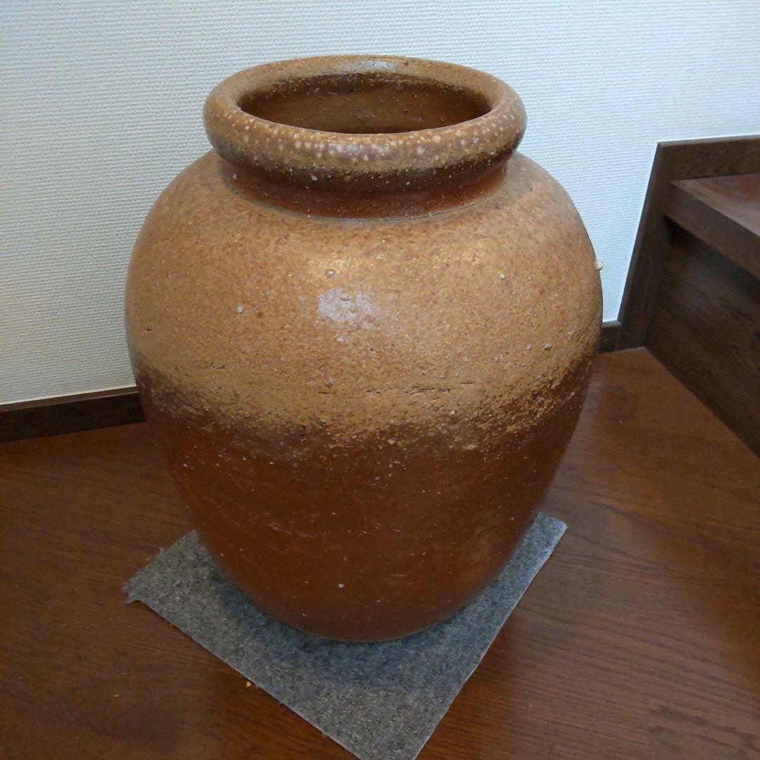 中　壺　備前焼　30