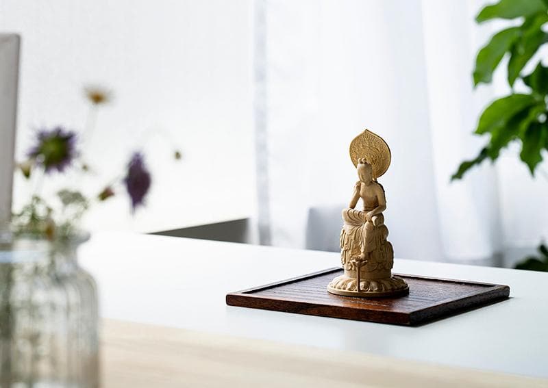 ★新品同様★イスム 極小仏 菩薩半跏像★38