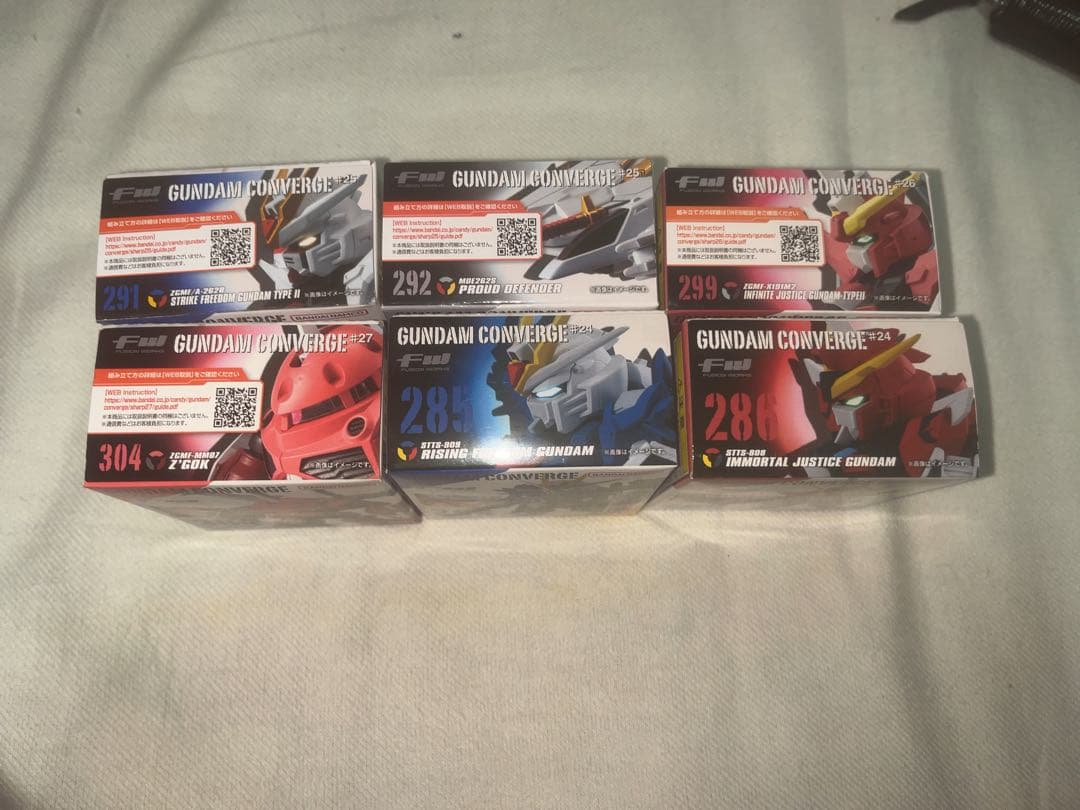 ガンダムコンバージ未開封セット　 購入後24時間以内発送可能