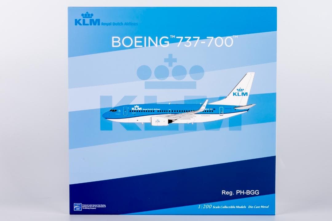 KLMオランダ航空 737-700 PH-BGG 1/200