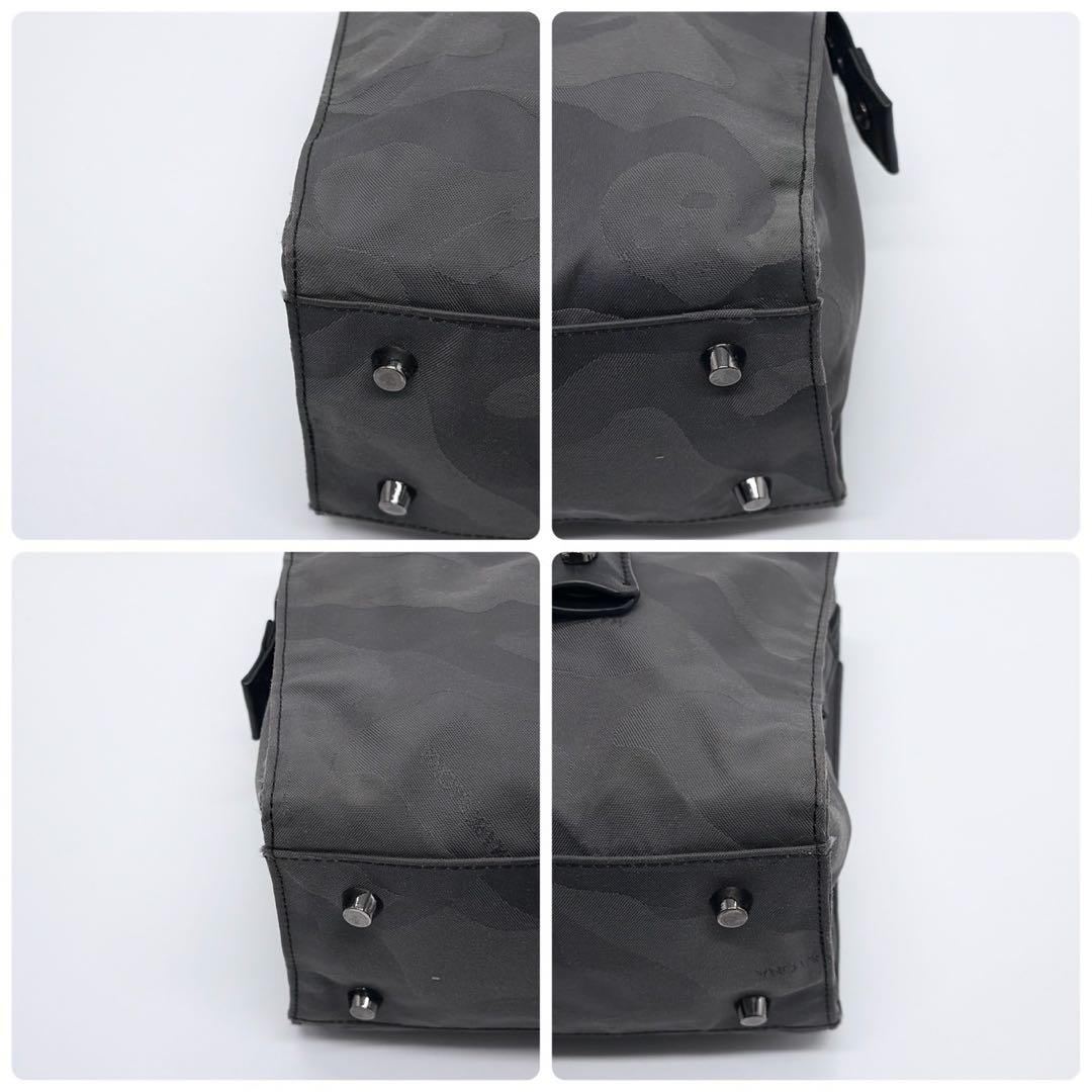 マーク&ロナ カートバック ゴルフ レザー ブラック スカル カモフラ チャーム