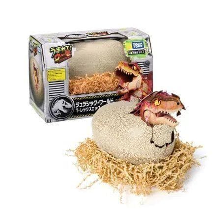 □新品 タカラトミー うまれて！ウーモ ジュラシックワールド T-レックスエッグ