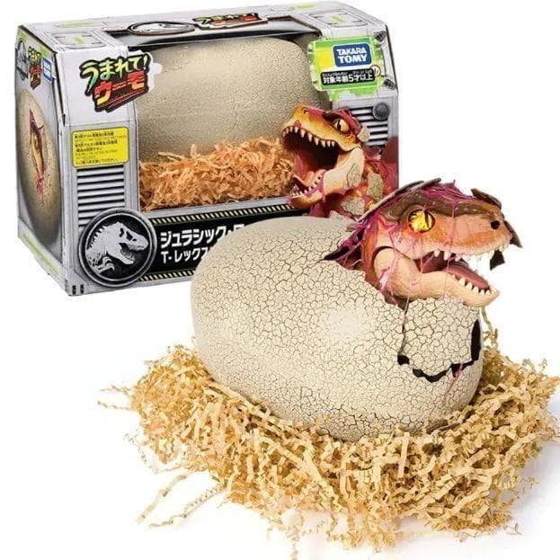 □新品 タカラトミー うまれて！ウーモ ジュラシックワールド T-レックスエッグ