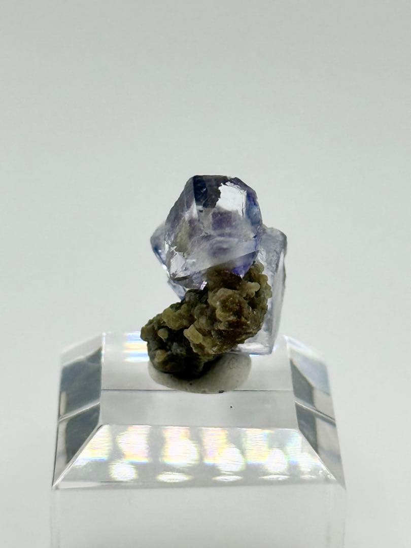 フローライト　ヤオガンシャン産　蛍石　鉱物標本　原石　天然石