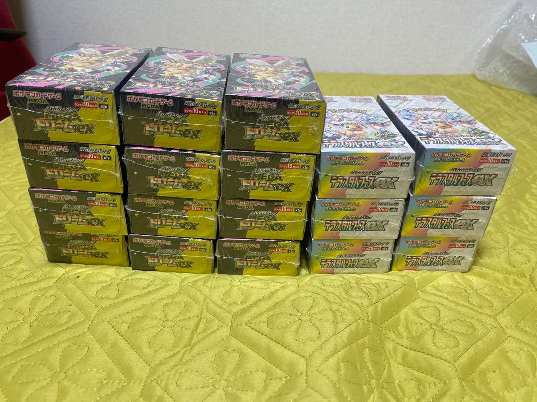 ポケモンカード テラスタルフェス6BOX,Mega ドリームex 12BOX