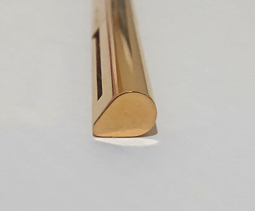 <美品> BVLGARI ブルガリ ボールペン ゴールド ツイスト式