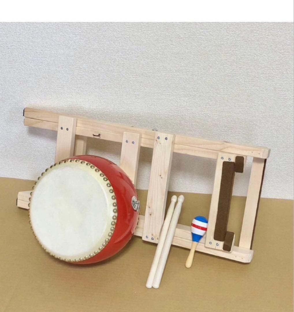 キッズ和太鼓　(太鼓と太鼓台のセット)