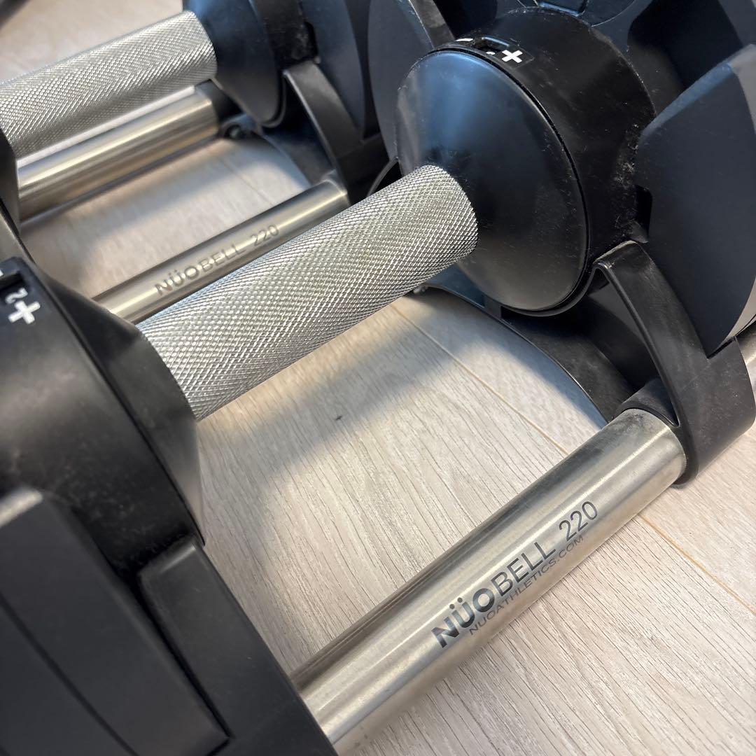 ヌオベル 2kg刻み 20kg NUOBELL220 可変式ダンベル2個セット①